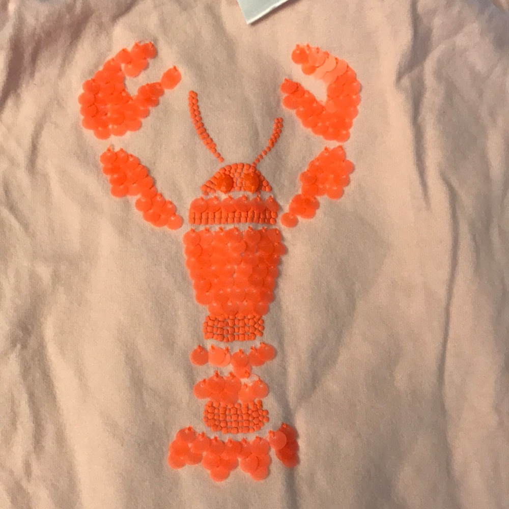 Sequin lobster shirt EUC - Picture 3 of 3